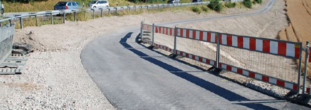 Neuer Radweg an der B19