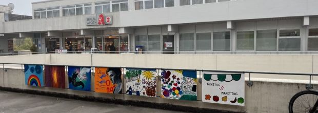 Das Einkaufszentrum wird bunter!
