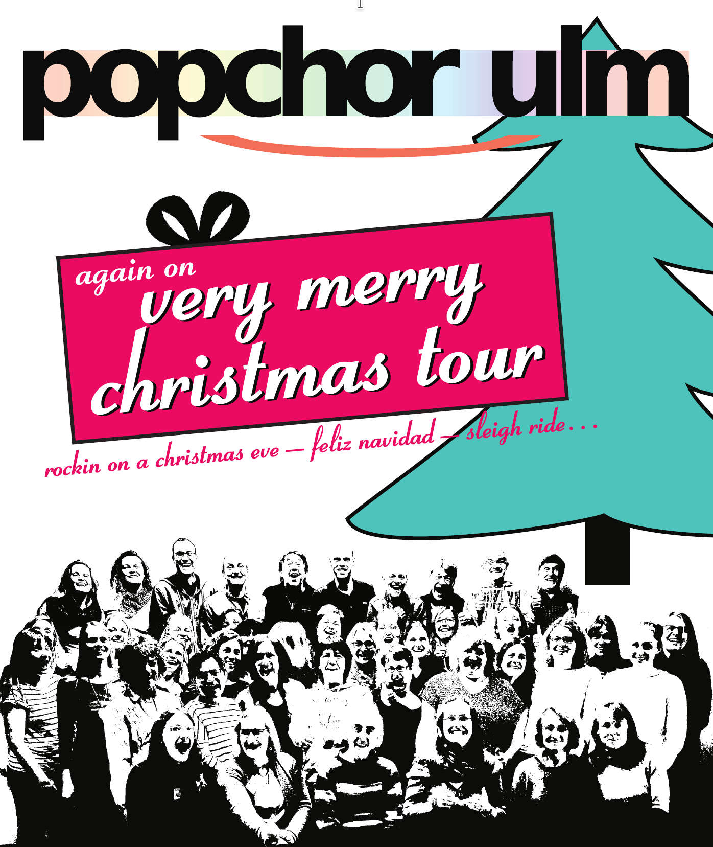 Popchor Ulm: Very merry christmas Tour 2018
